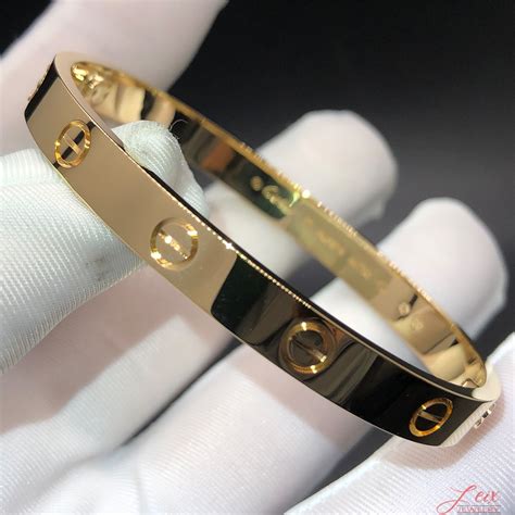 cartier solid gold bracelet|solid gold cartier bracelet.